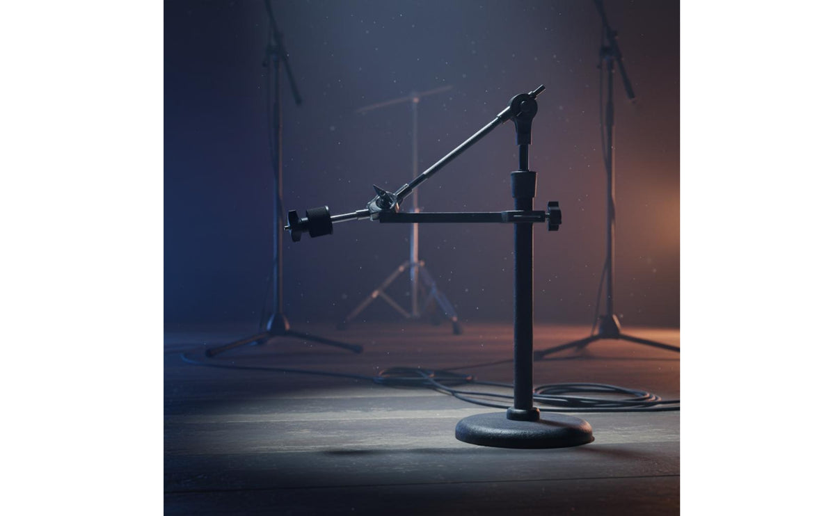 Felt Included Cymbal Stand Clamp Arm Knob Lock Cymbal Stand Extension Arm Sturdy Music Hardware Stable for Drummers, Stage