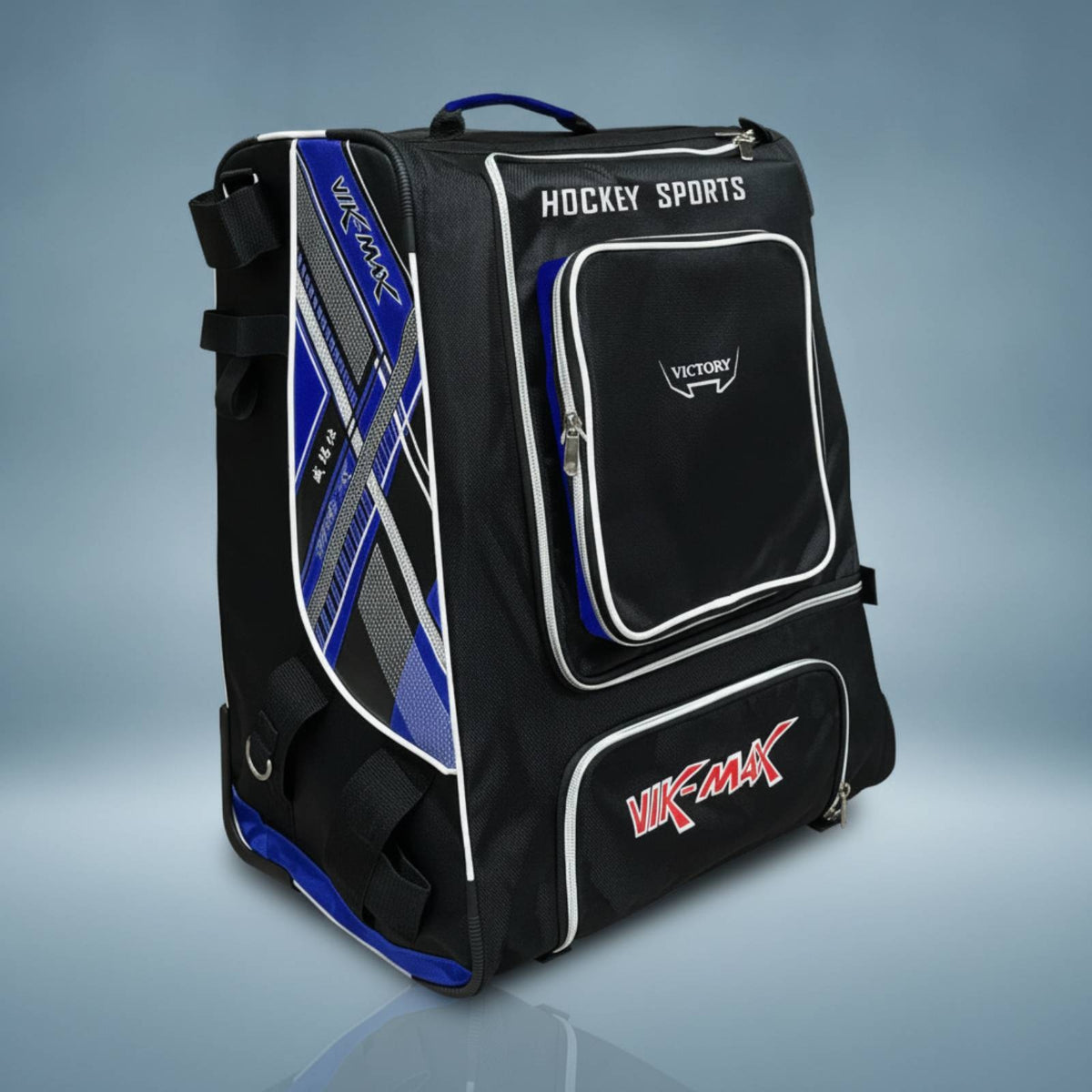 Hockey Bag with Wheels Heavy-Duty Wheeled Hockey Bag for Skaters