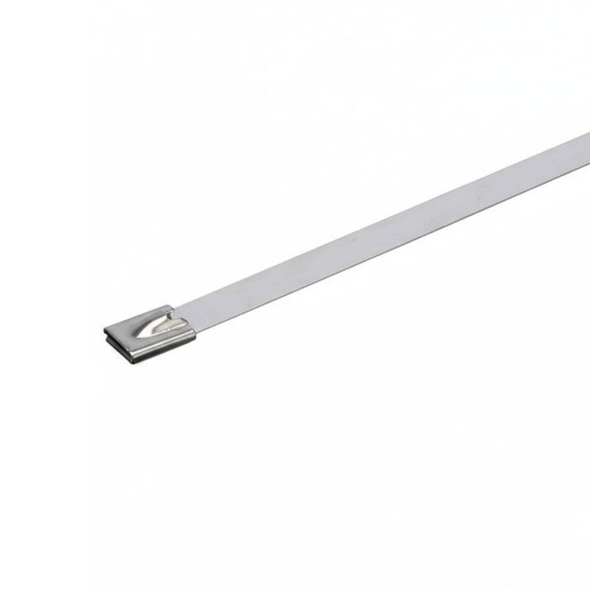 Stainless Steel Wire Tie Automatic-Locking Steel Zip Tie Secure Locking Mechanism Metal Strap Rust Withstand Ant for Mechanics