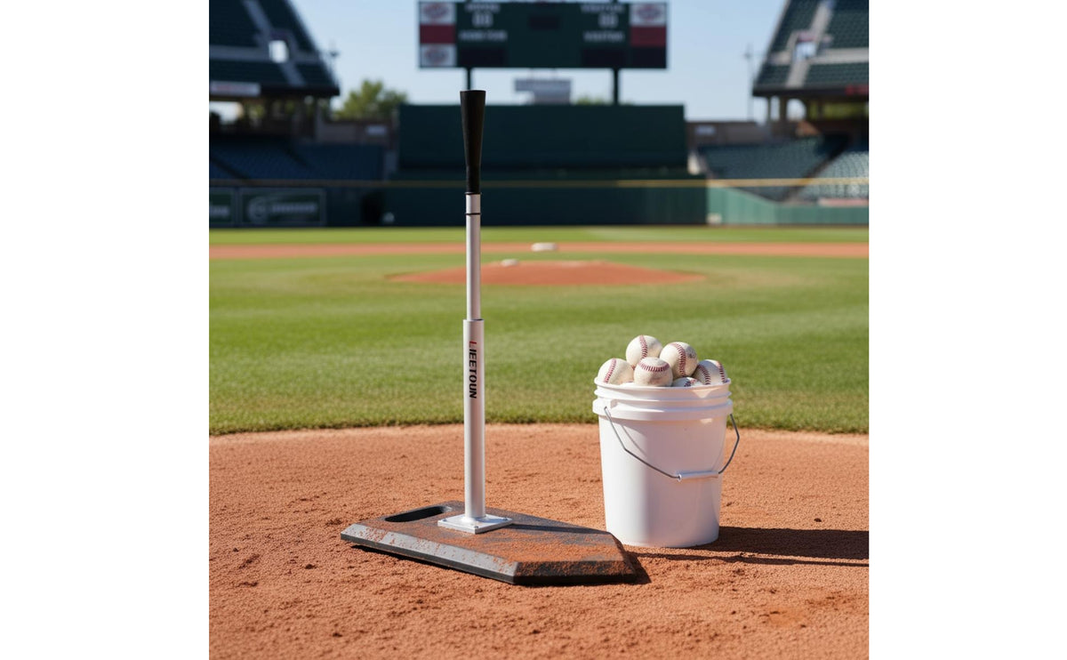 Adjustable Batting Tee for Baseball and Softball Practice