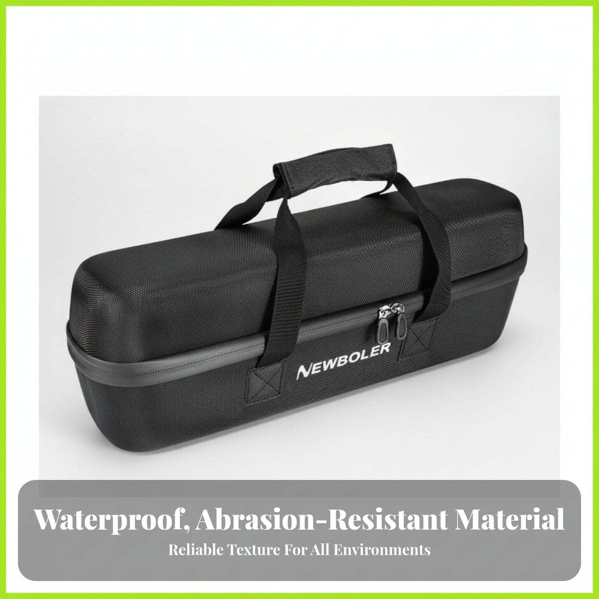 Top Handle Electric Bicycle Battery Bag Textured Rear Rack Battery Bag