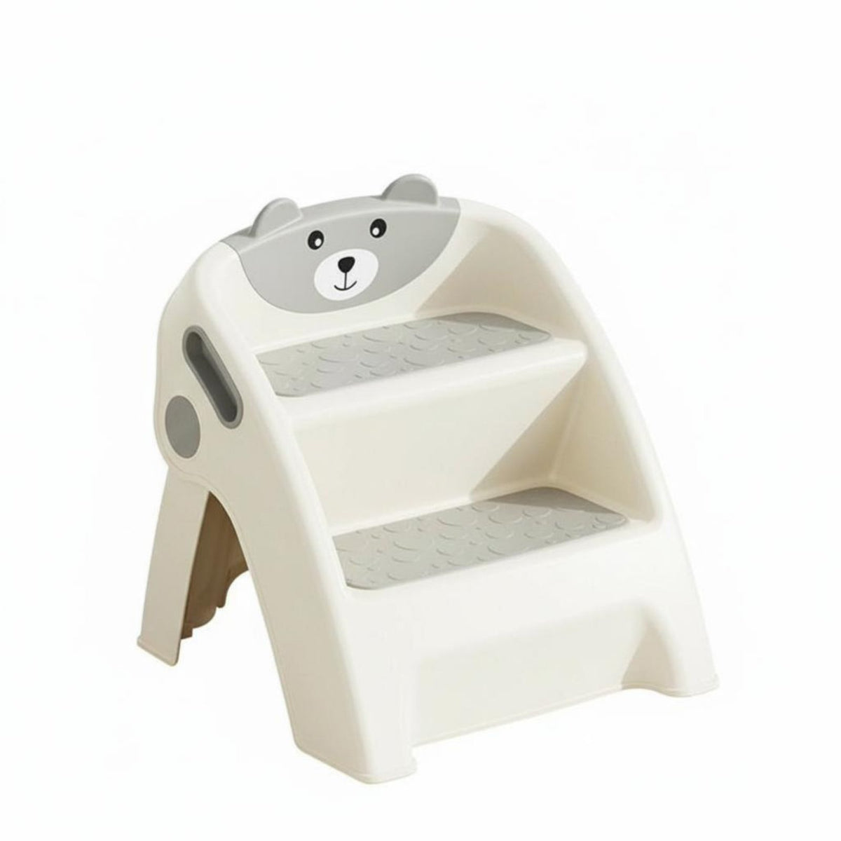 Non-Slip Design two-levelstep Riser Sturdy & Stable two-levellevel surface Portable Footstool two-level Height for children, young children, Parents, Bathroom, toilet learning, Kitchen, Bedroom