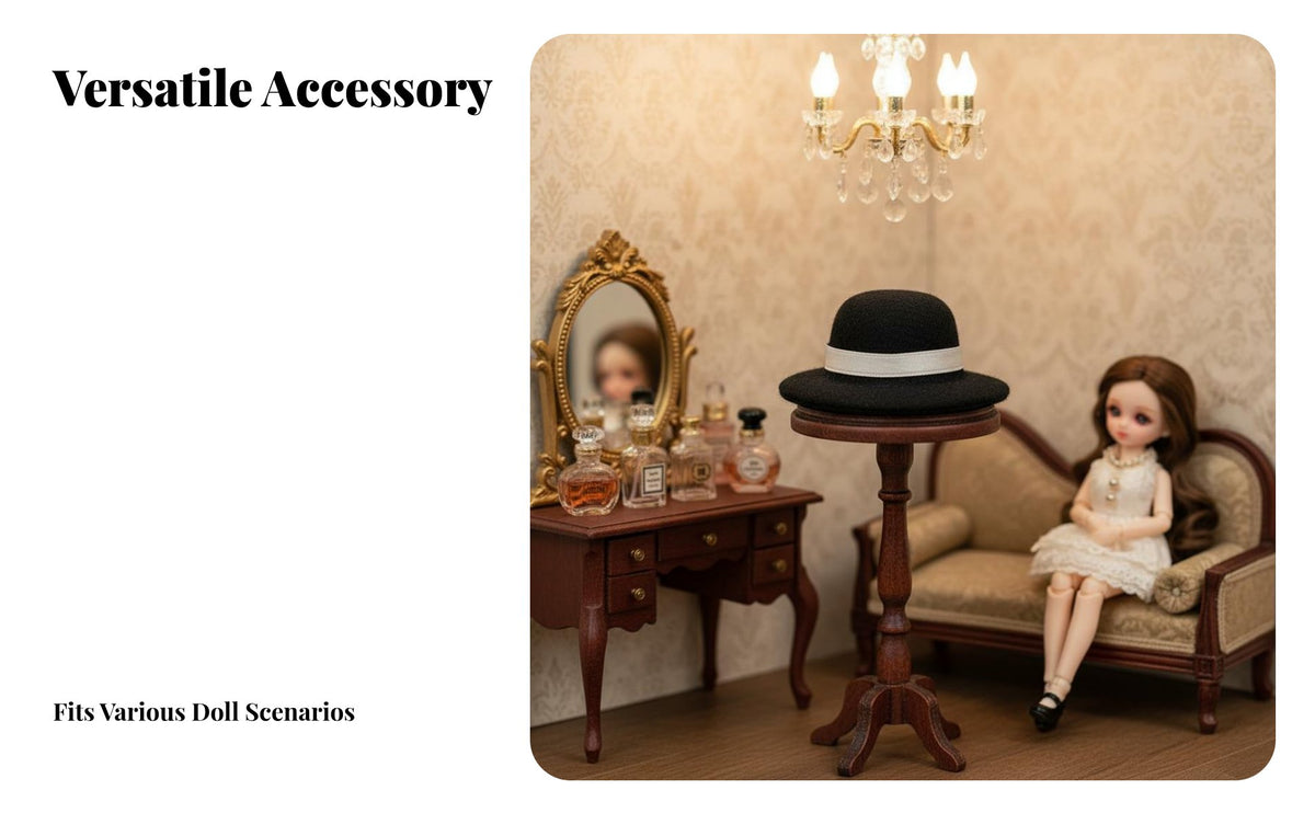 BJD Doll Hat top Hat DIY Project Miniature for Crafters