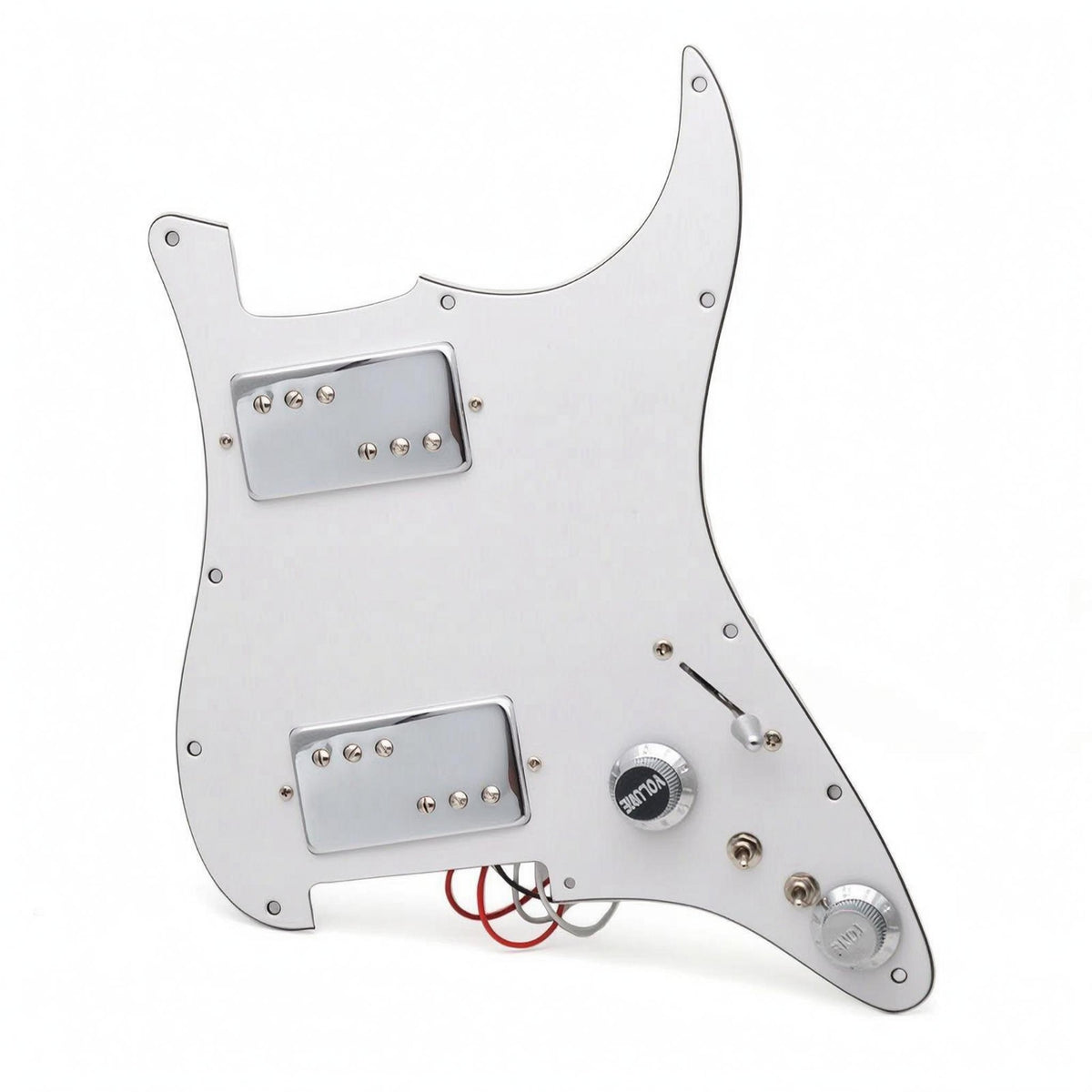Double-humbuckerStyle Guitar Pickup Panel Selector Switch Prewired Pickup Assembly Control Knobs