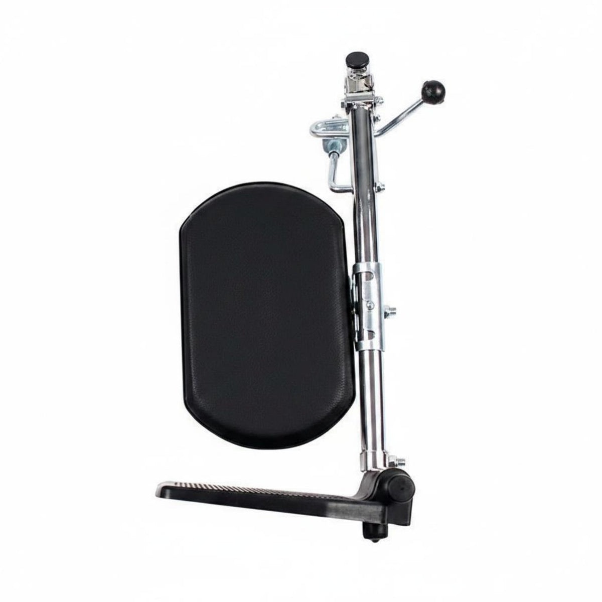 Stainless Steel Wheelchair Leg Rest Detachable Hanging Leg Rest Bracket Easy to Install Wheelchair Foot Support Lightweight for Patient Care, Rehabilitation