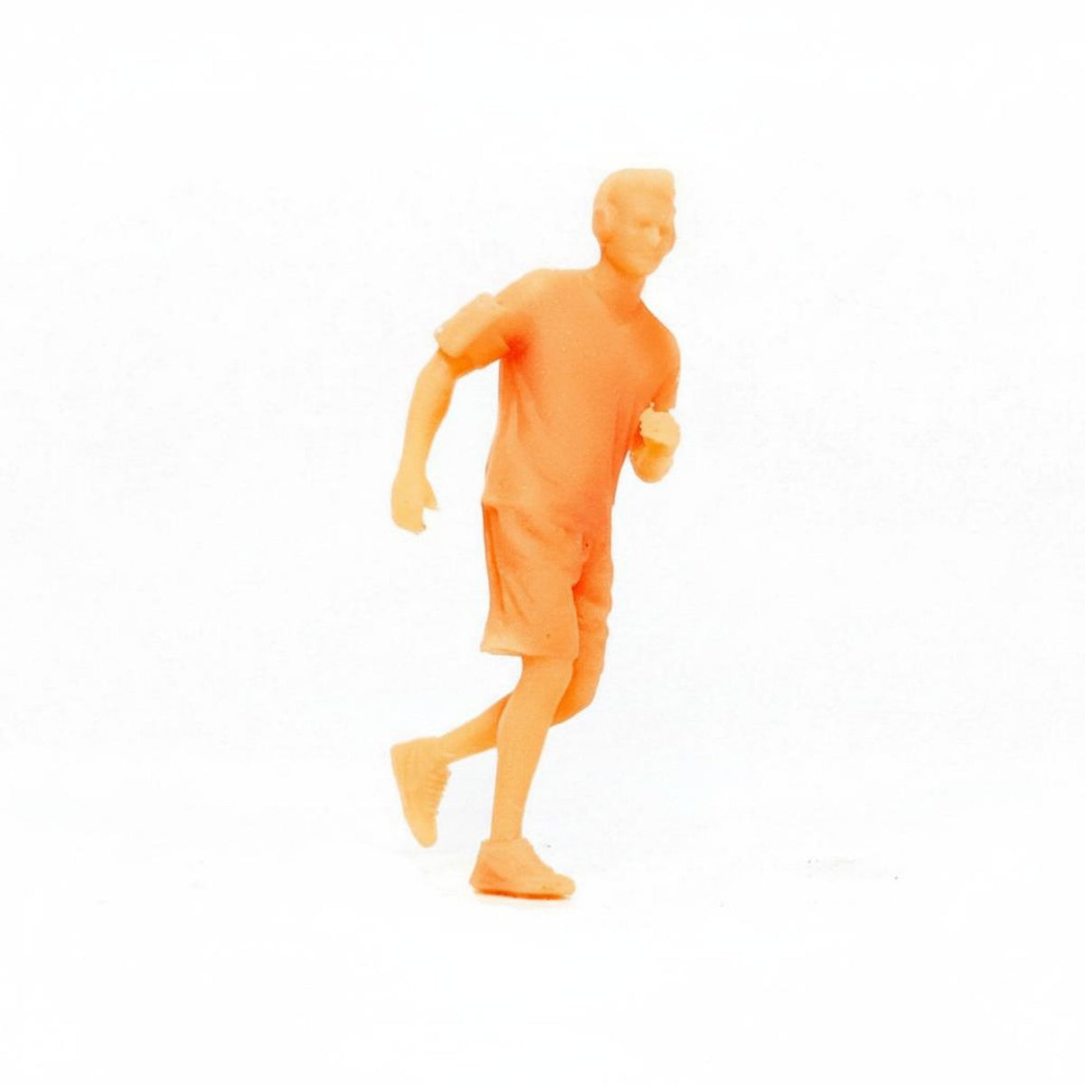 Running Person Miniature High Intricate 1:64 Scale Figure Jogger Figurine Realistic Design Tiny People Figurines DIY