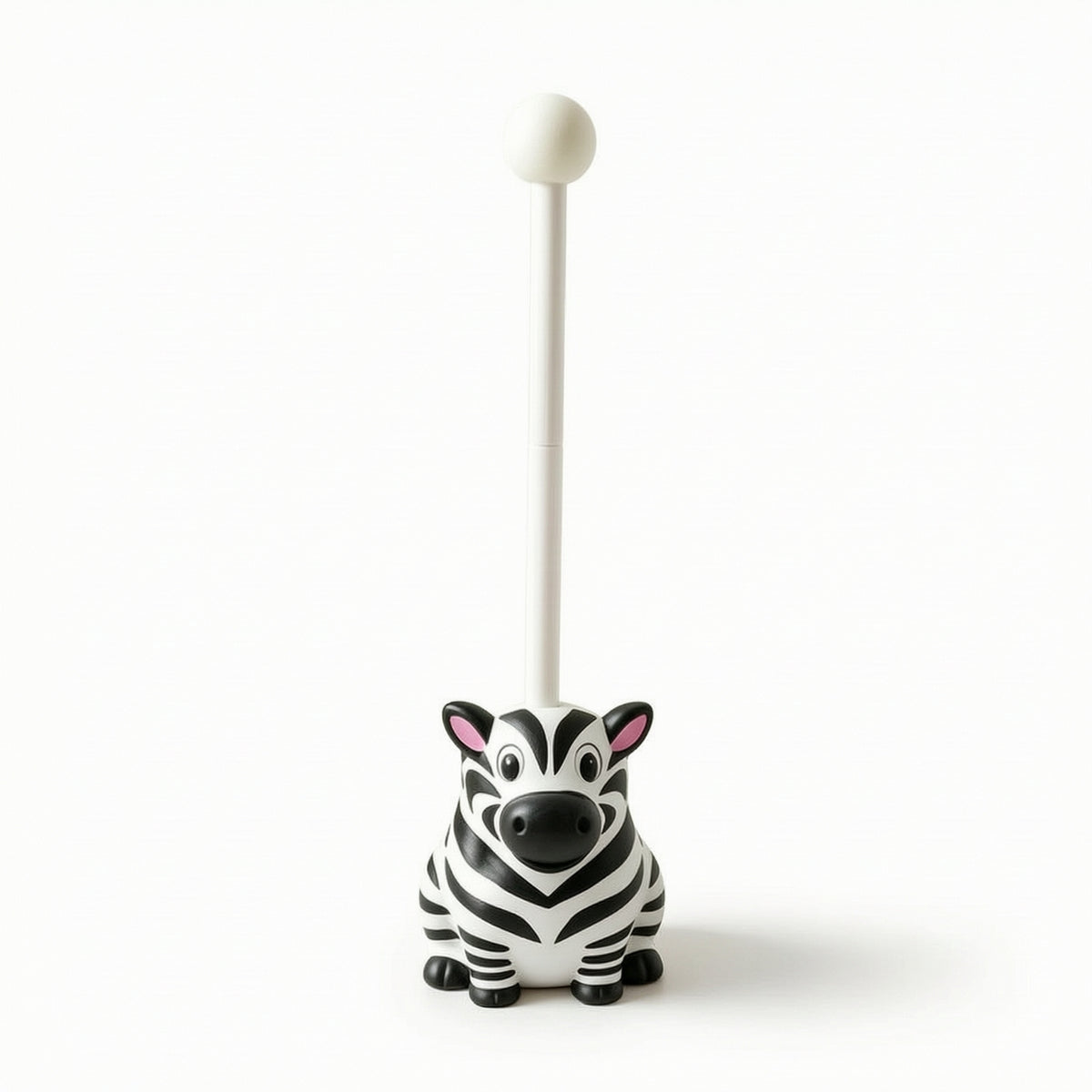 Toilet Brush with Holder Funny Animal Toilet Brush Stable for Bathroom