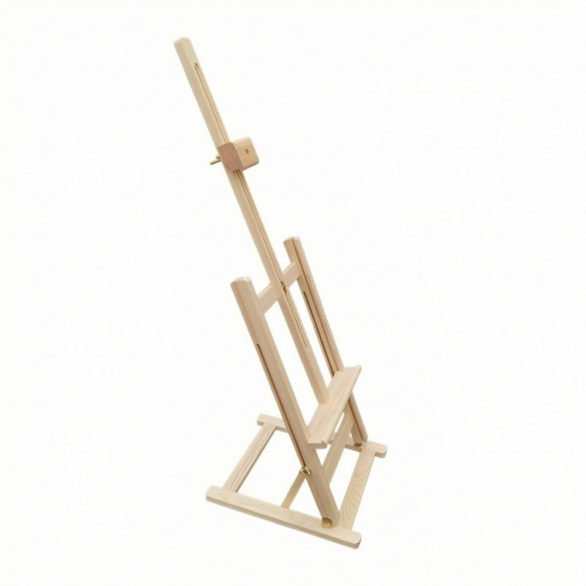 Tabletop Easel with Adjustable Frame Foldable Wooden Easel Portable Display Stand for Beginners