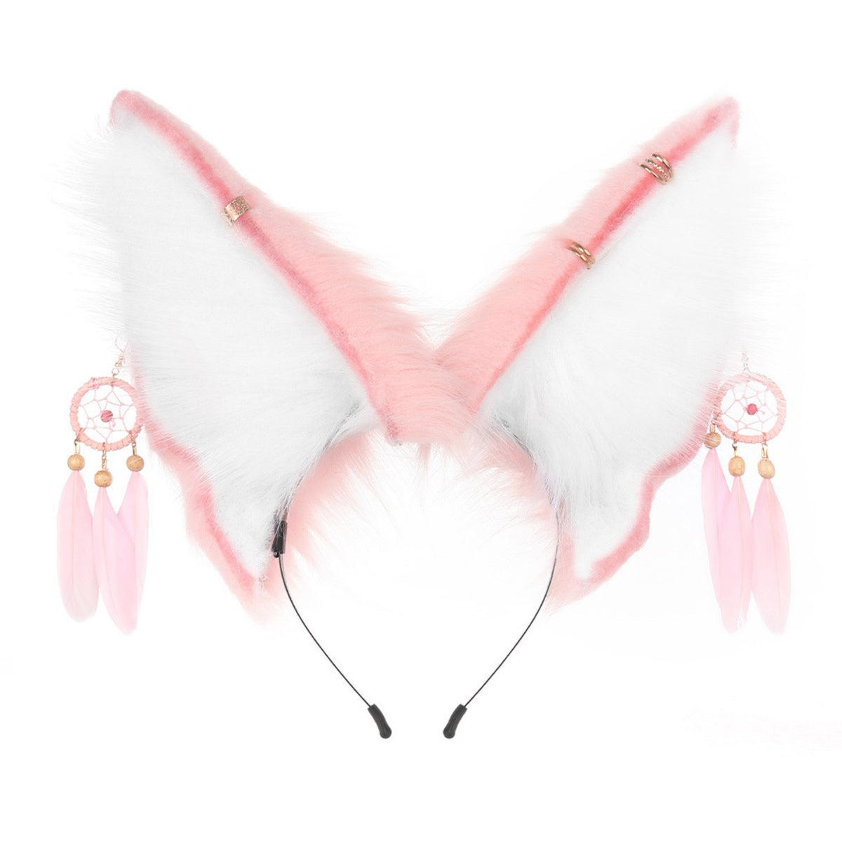 Headband with Dreamcatcher Ornaments Dangling Costume Headpiece Cute Hair Hoop for Cosplay, Halloween
