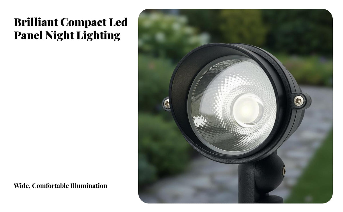 Outdoor Garden Lighting Unit Saving Garden Tree Uplight Aluminum Body LED Landscape Garden Lamp for Patio, Pathway
