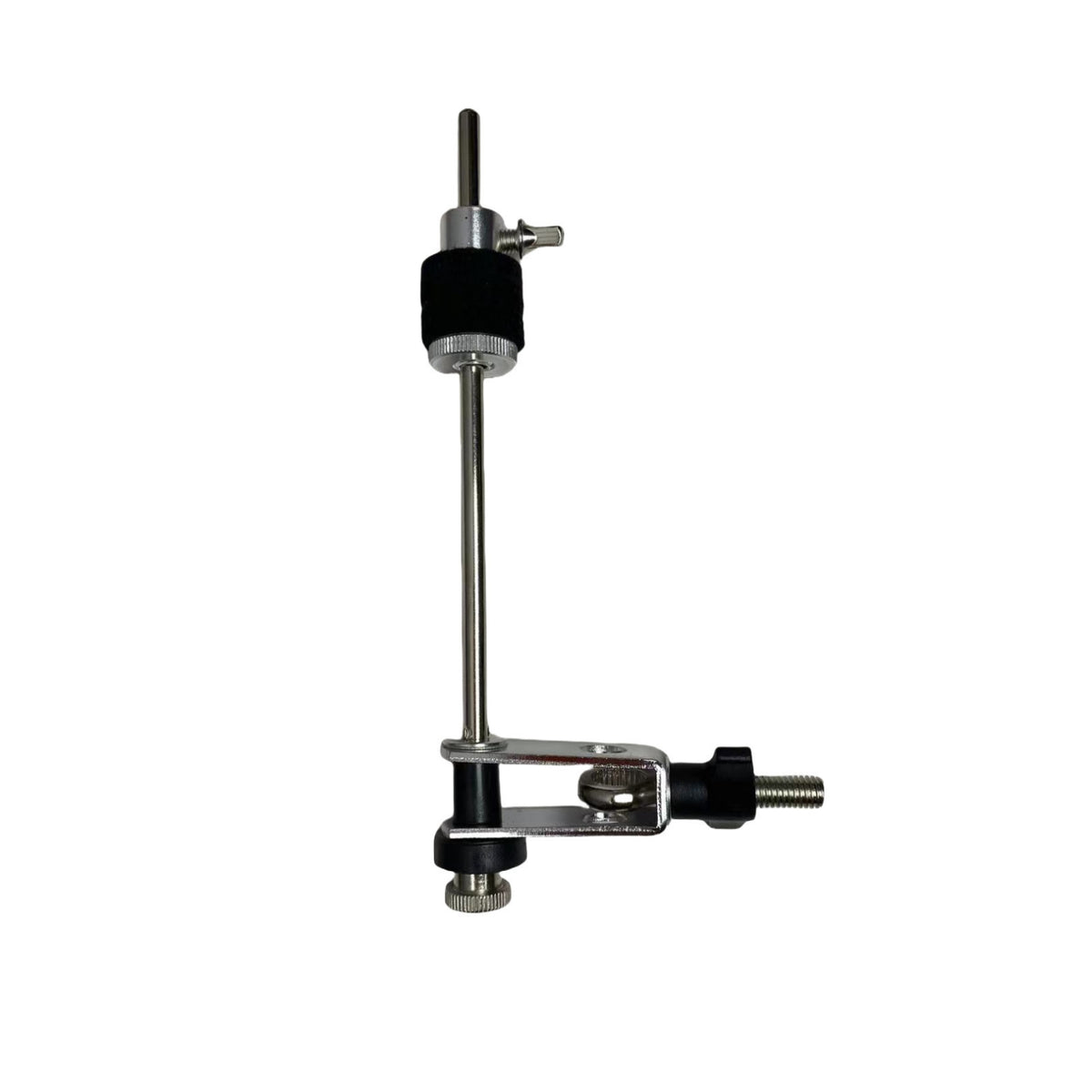 Padded Drum Clamp with Rod Metal Percussion Mounting Connector Secure Mount Reliable for Stage