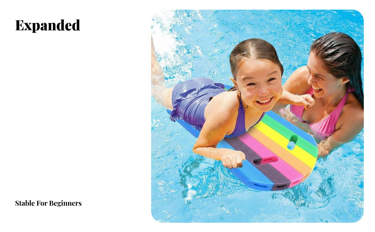 Child S Swimming Kickboard High Buoyancy Animal Print Kickboard Lightweight Beginner Swim Practice Tool for Junior Swimmers, Young Children, Pool