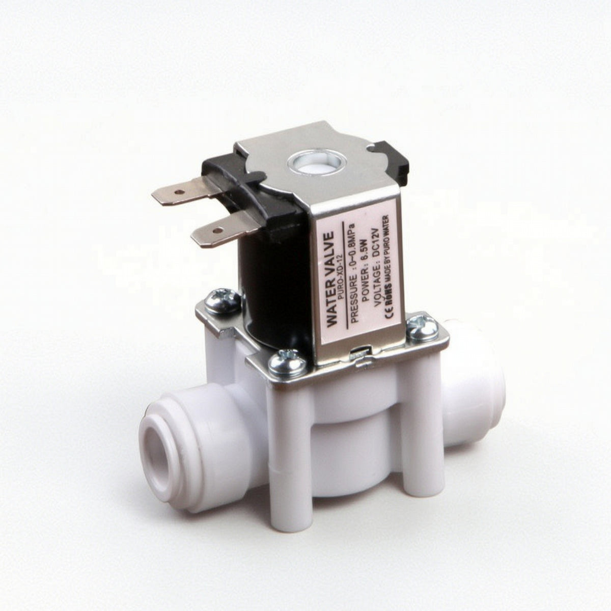 Inlet Water Solenoid Valve DC 12V Water Solenoid Valve Inline for DIYers, Tea Machines