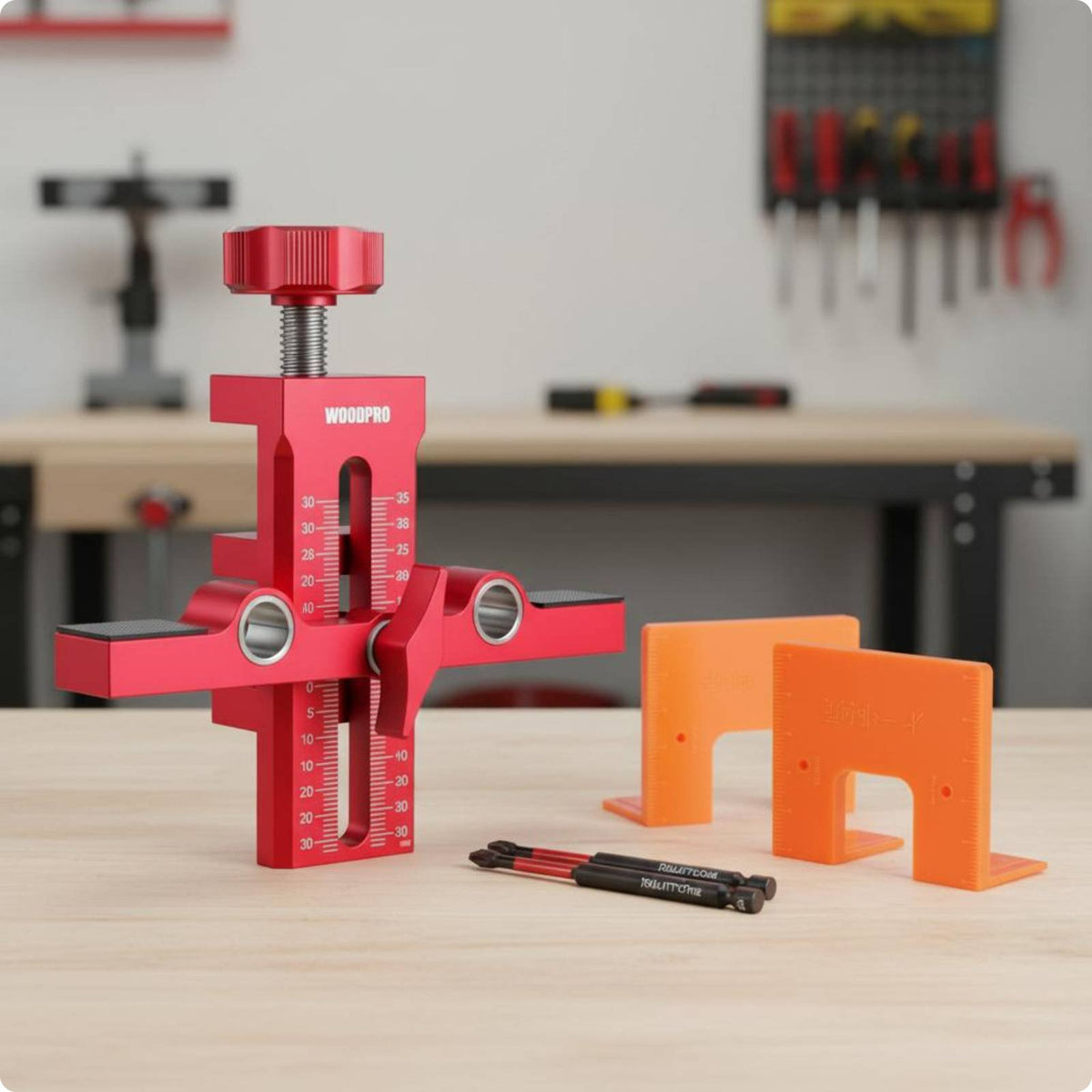 2 Pieces Attractive Hinge Jig Reusable Attractive Hinge Spacer for Professionals