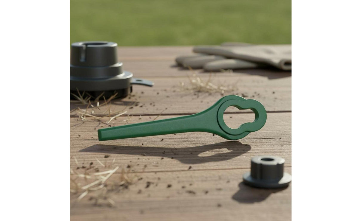 5 Pieces Lightweight Plastic Trimmer Blade Long-Lasting Grass Trimmer Replacement Blade Wear Resistant Garden Tool Part