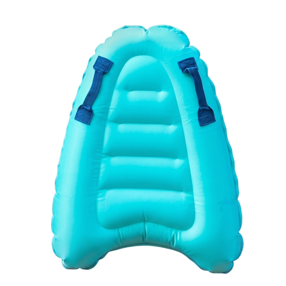 Side Handles Aquatic Play Item Tropical Style Inflatable Surfboard Toy
