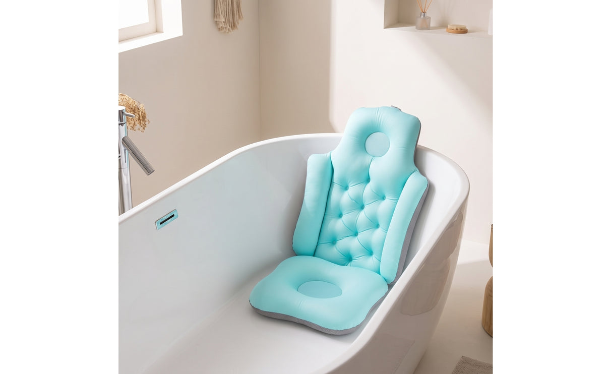 Detachable Bath Cushion with Seat Pad Quick-Drying Shower Chair Pad Breathable Padded for Adults, Elderly, Bathtub
