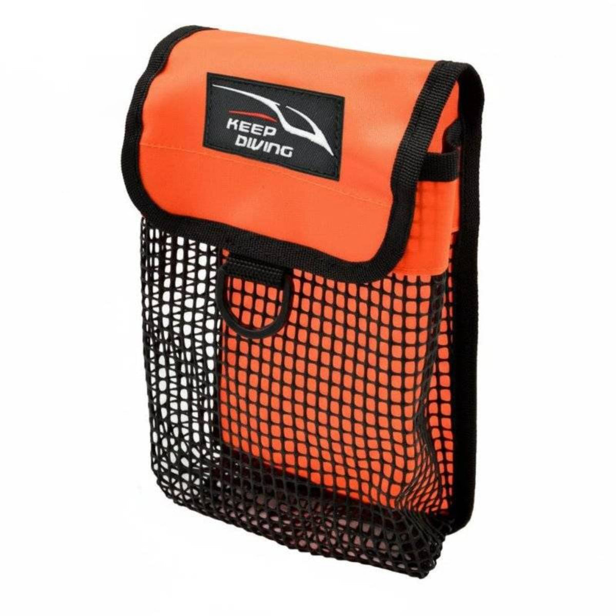 360° Rotating Hook SMB Reel Bag Quick Draining BCD Utility Pouch Attachable for Technical Divers