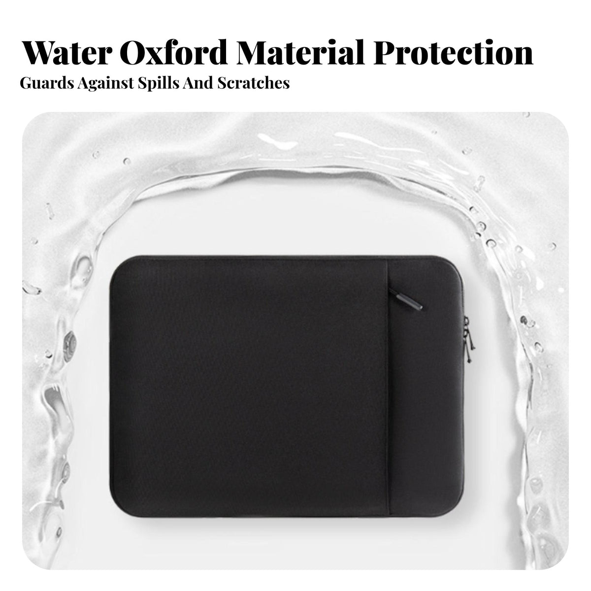 Air-Filled Padding Interior Shockproof Laptop Sleeve Full-Coverage Protection Laptop Inner Bag Soft Fleece Lining for Gamers, Office Workers