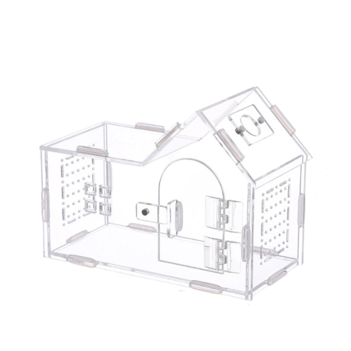 Clear Acrylic Amphibian House High Clarity Transparent Pet Breeding Box