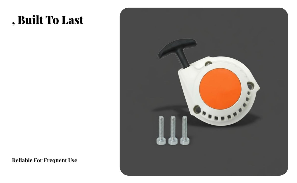 Retractable Starter Assembly Retractable Pull Starter Wear-Resistant Pull Start Assembly