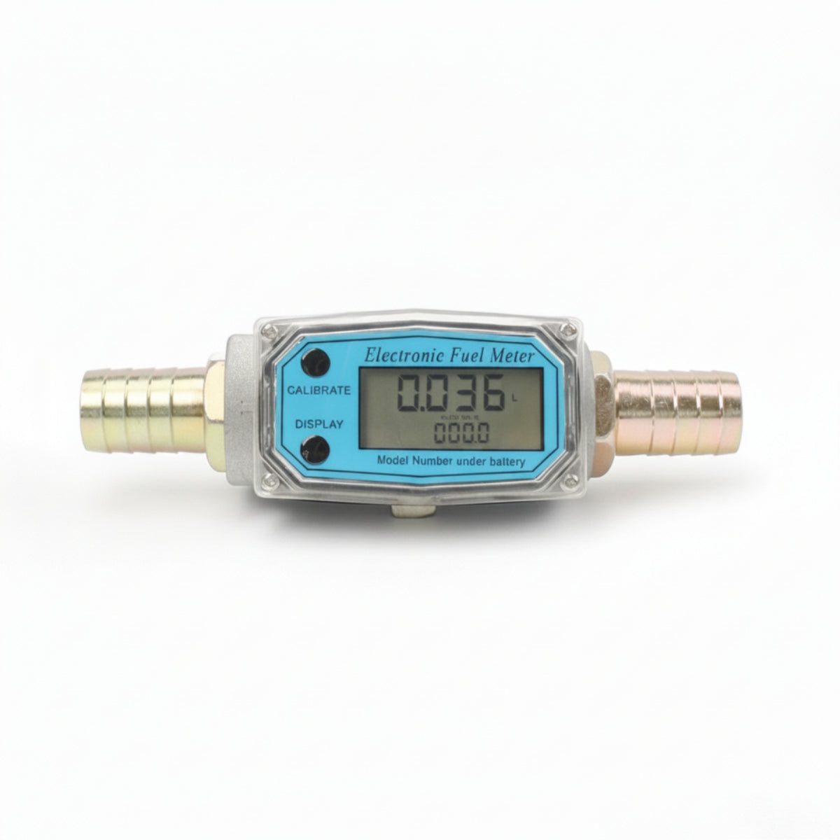 Flow Meter with Digital Display Digital Impeller tester Volumetric Meter Stable for Workshop