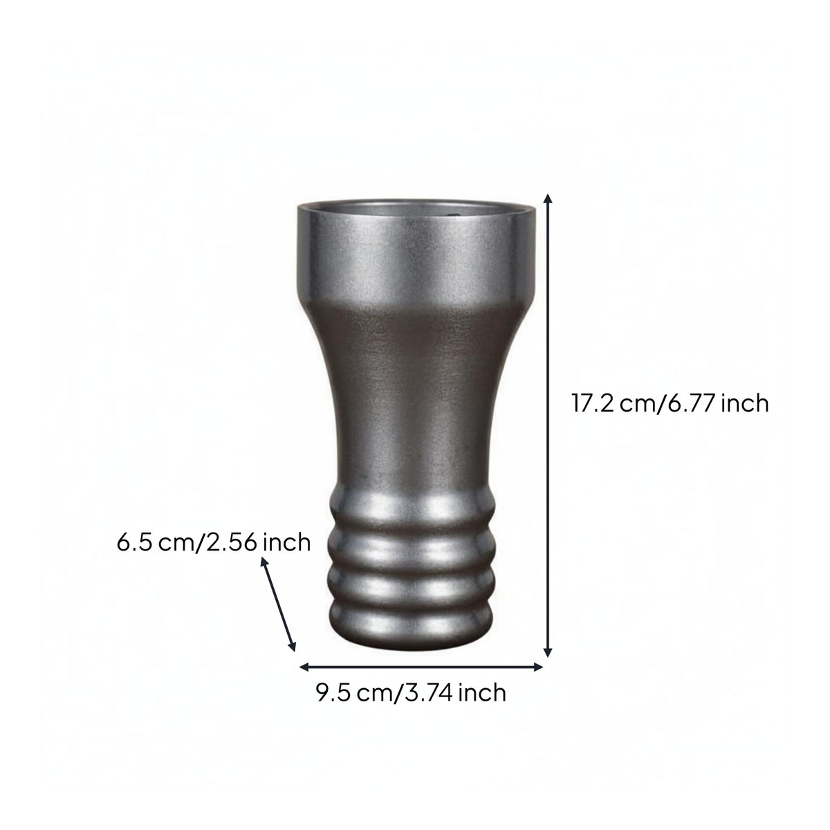 Coil Cup Retro Stainless Steel Cup Single-Piece