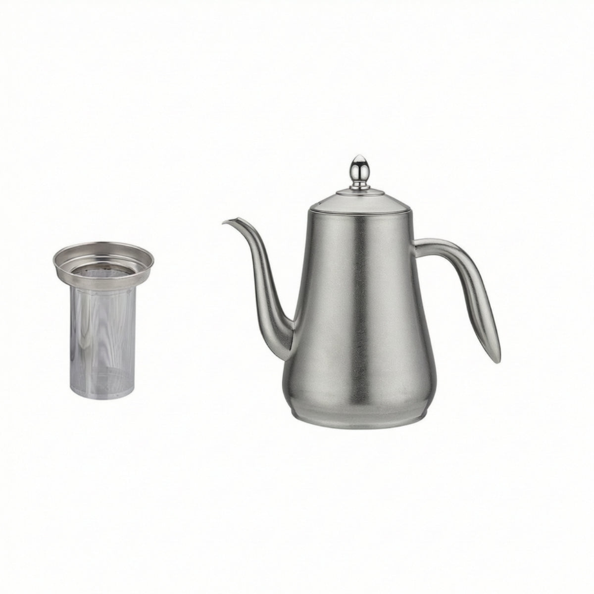 Tea Pot with Infuser Controlled Spout Teapot with Infuser Rust-Resistant Tea Pot for Hosts