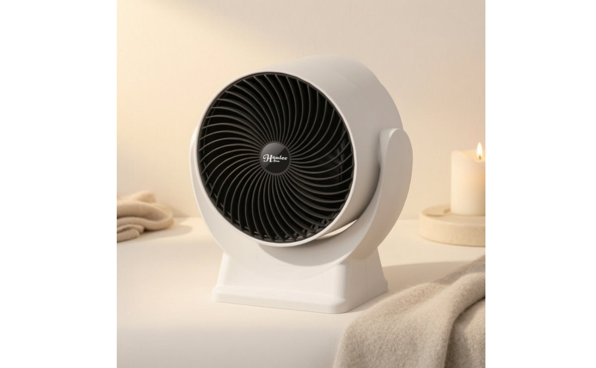 Small Desktop Heater Compact Tabletop Heater Portable Desktop Fan 1000W for Students