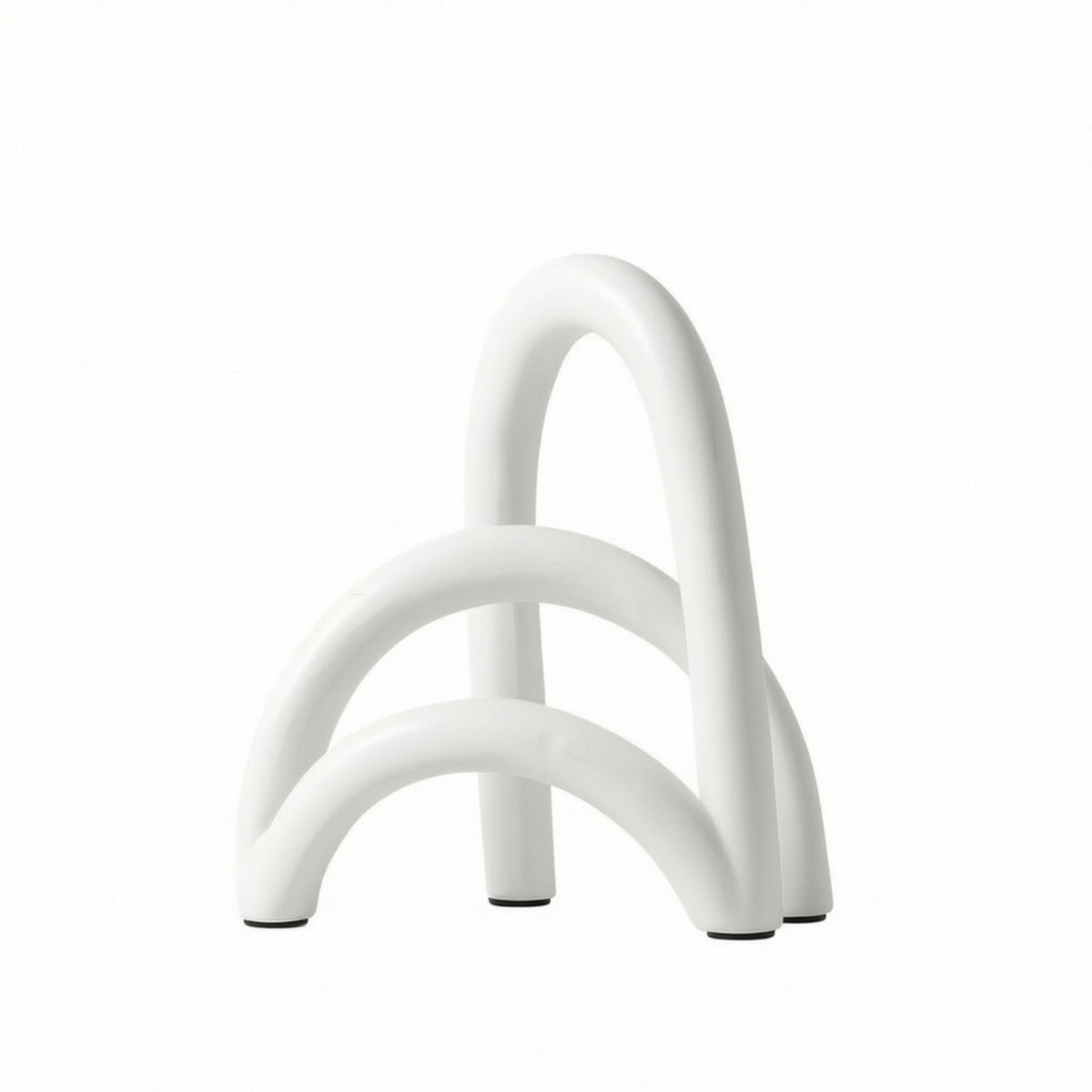 Resin Arch Bridge Ornament Nordic Resin Arch Ornament Modern Bridge Sculpture for Living Room, Entryway, Bookshelf