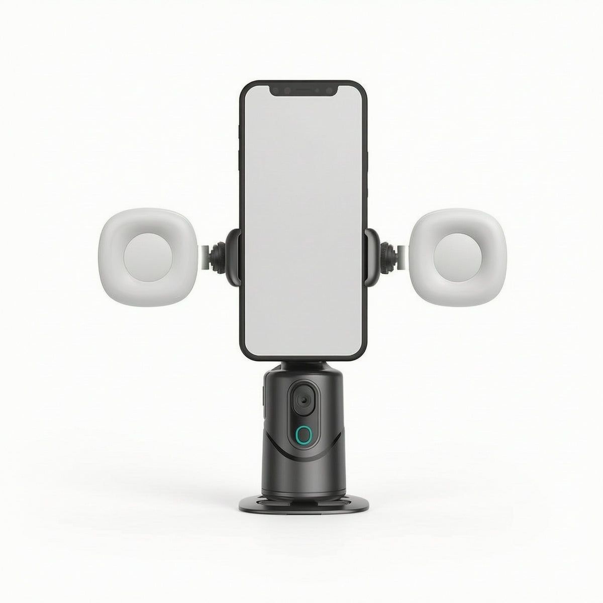 360-Degree Face Tracking Phone Holder Motorized Mobile Phone Gimbal Automatic Live Broadcasting for Creators, Product Demos