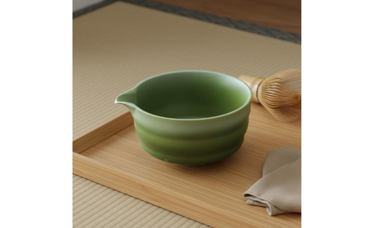 8 Pieces Handmade Craftsmanship Matcha Bowl and Whisk Set Coarse Pottery Texture Japanese Matcha Tea Set Food-Grade Easy to Clean for Beginners