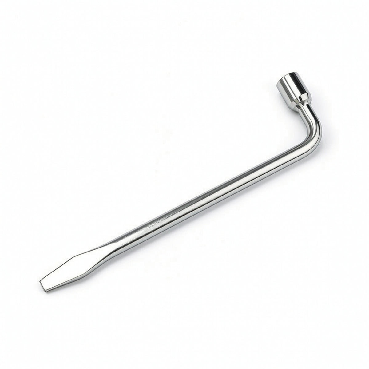 Polished Wrench with L-Handle Long-Lasting L-Handle Wrench Professional Spanner Nickel-Plated for Mechanics