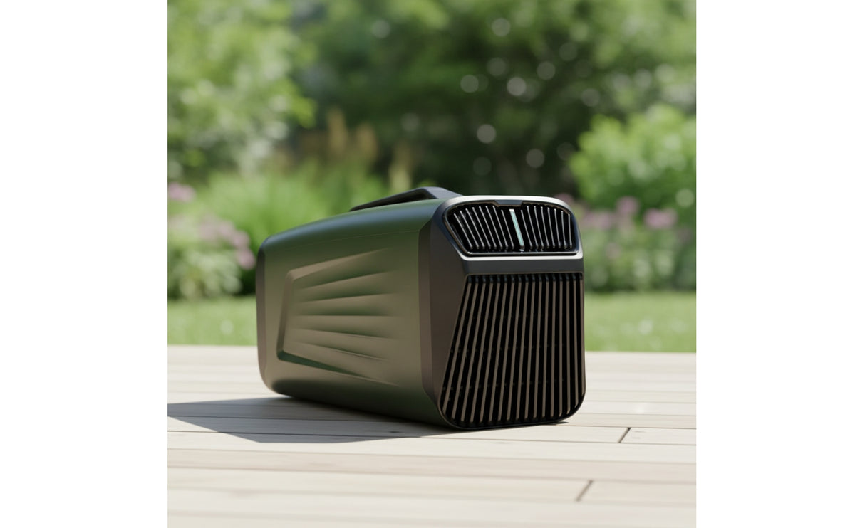 5200 BTU Portable Air Conditioner Space-Saving Air Conditioner with Carry Handle Mobile Cooling Unit Freestanding for Travelers, Campers, Car Travel, Camping, Rvs, Tents