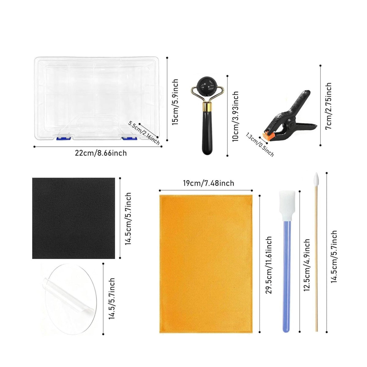 Professional Tools All-in-Single Card Care Kit Removes Scratches and Dents Collectible Accessories