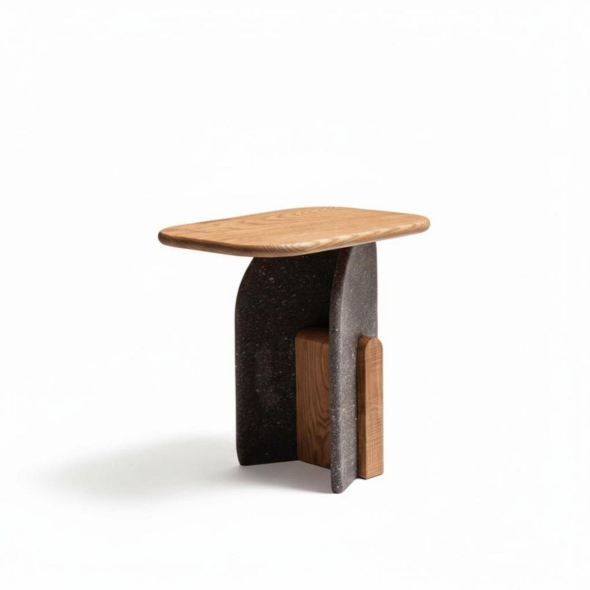 Designer Inspired Tripod Side Table Elegant Design Home Furniture Minimalist Aesthetic Sturdy Craftsmanship for Interior Designers, Homeowners, Apartment Dwellers, Living Room, Bedroom, Lounge Area, Entryway