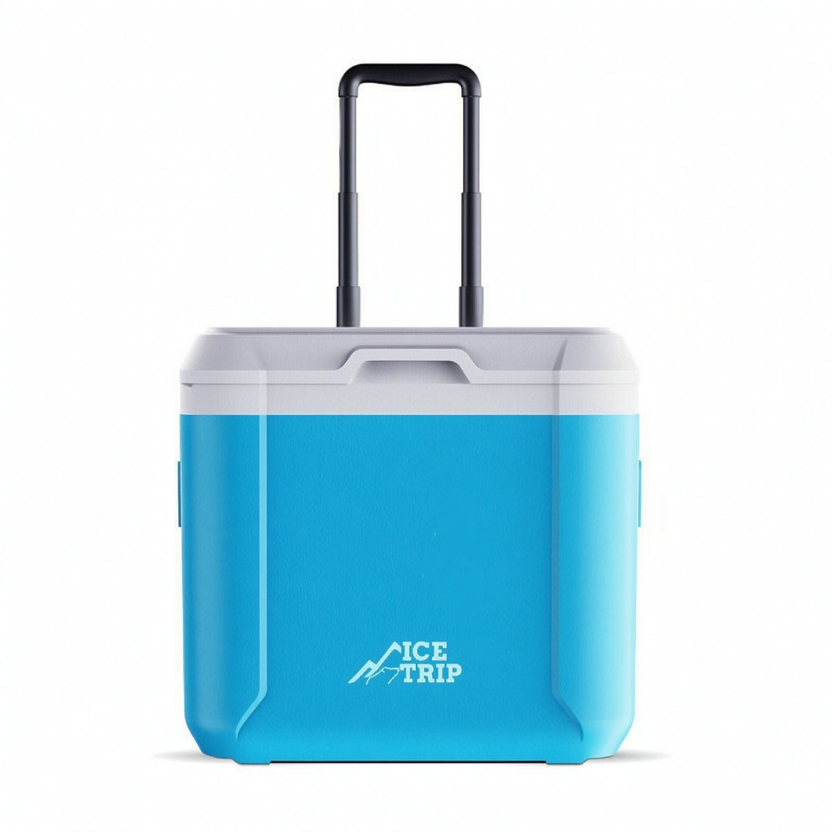 Wheeled Ice Chest Retractable Ice Chest with Wheels for Picnics, Tailgating
