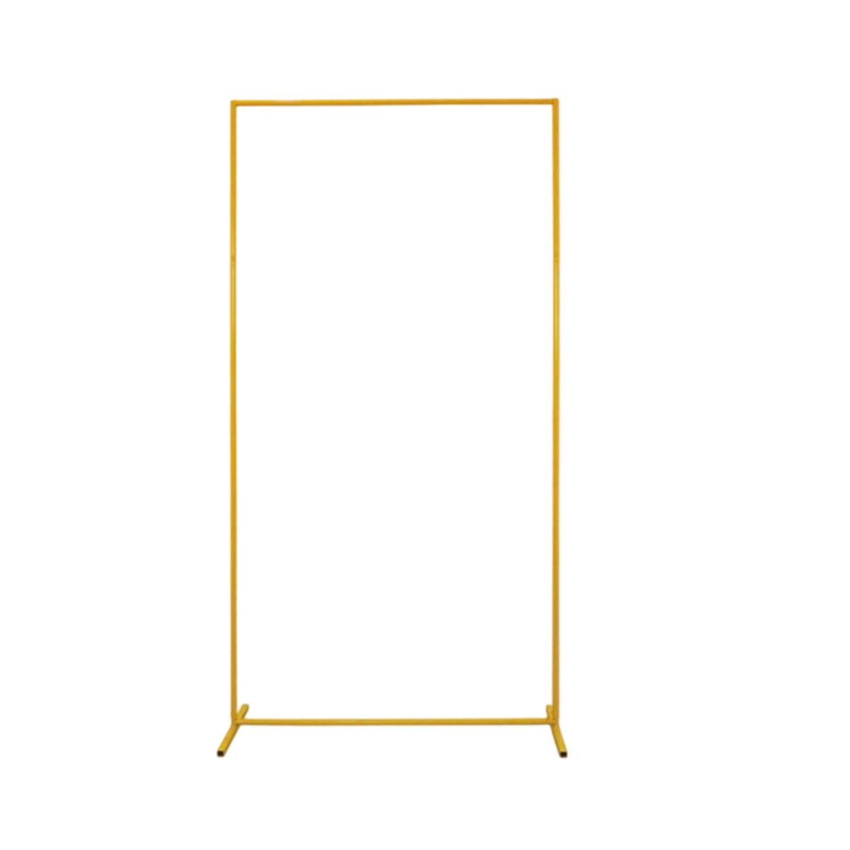 Freestanding Rectangular Backdrop Frame Cylindrical Metal Arch Stand Geometric Photography Backdrop Stand Stable for Stages