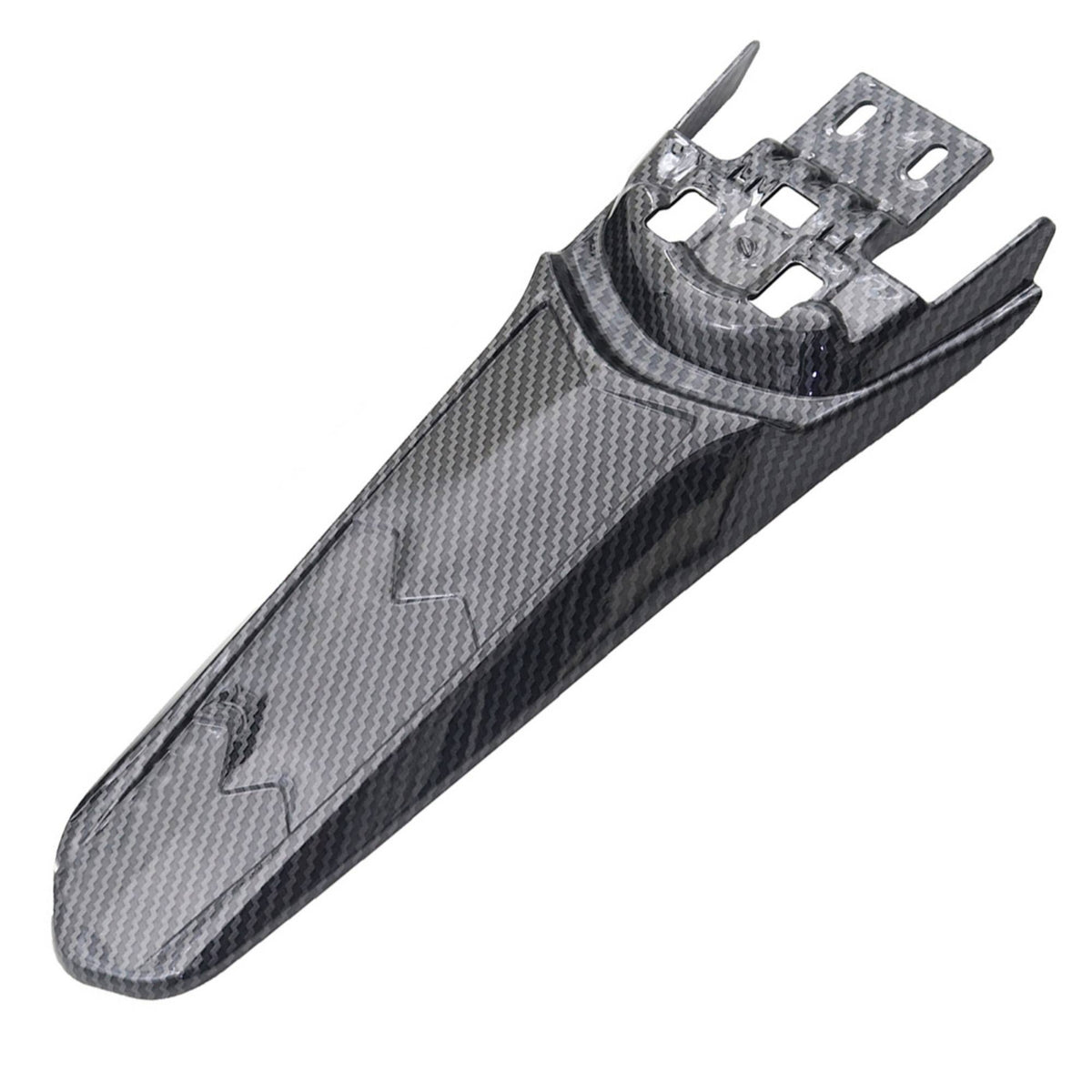 Extended Rear Mudguard Rigid Rear Mudguard Compatible Mudguard with Bracket Heavy Duty for Daily Commuting