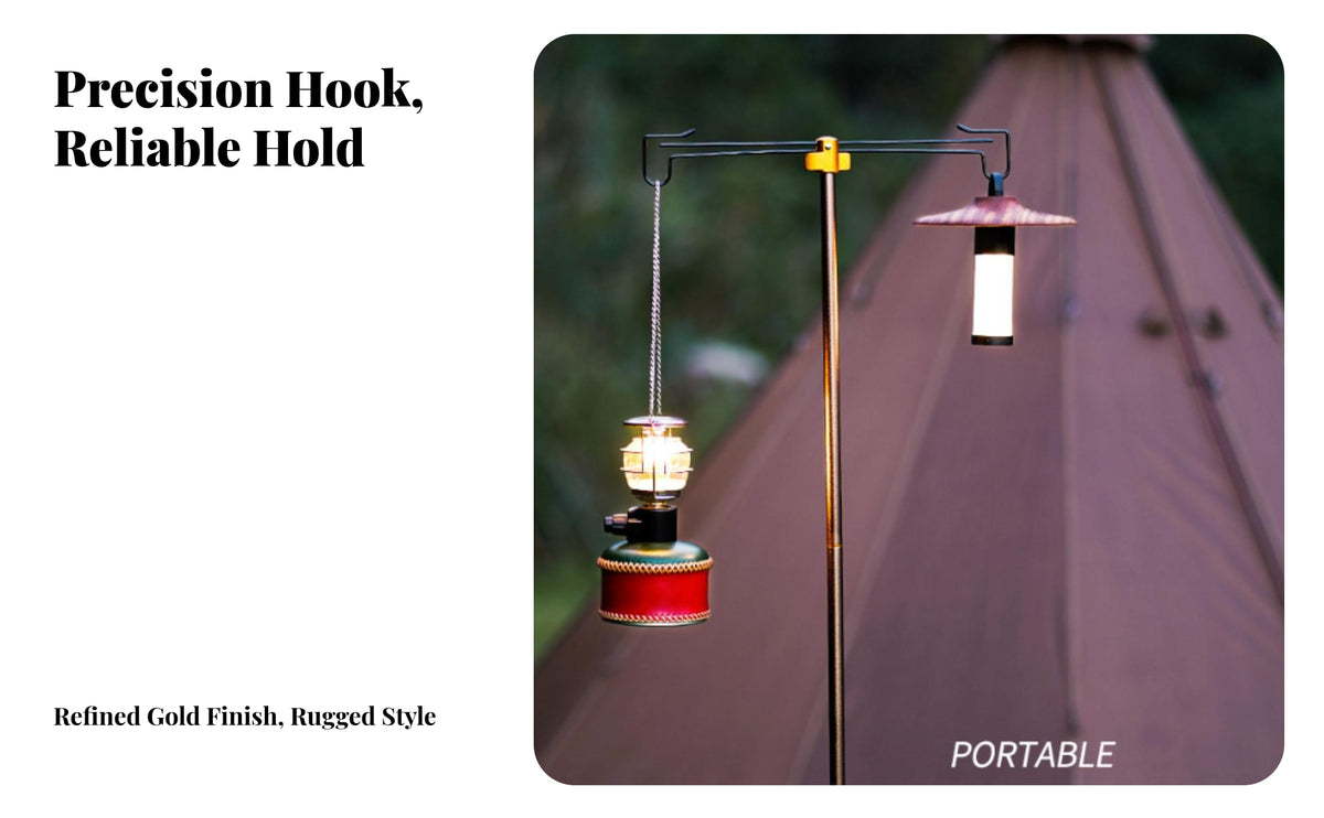 Foldable Folding Lantern Stand