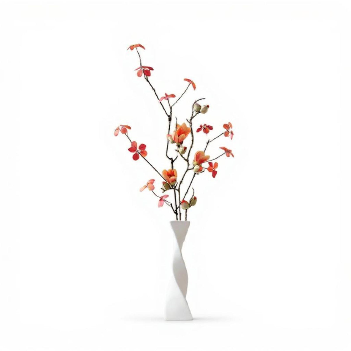 Tall Modern Resin Vase, Luxury Home Decor Accent