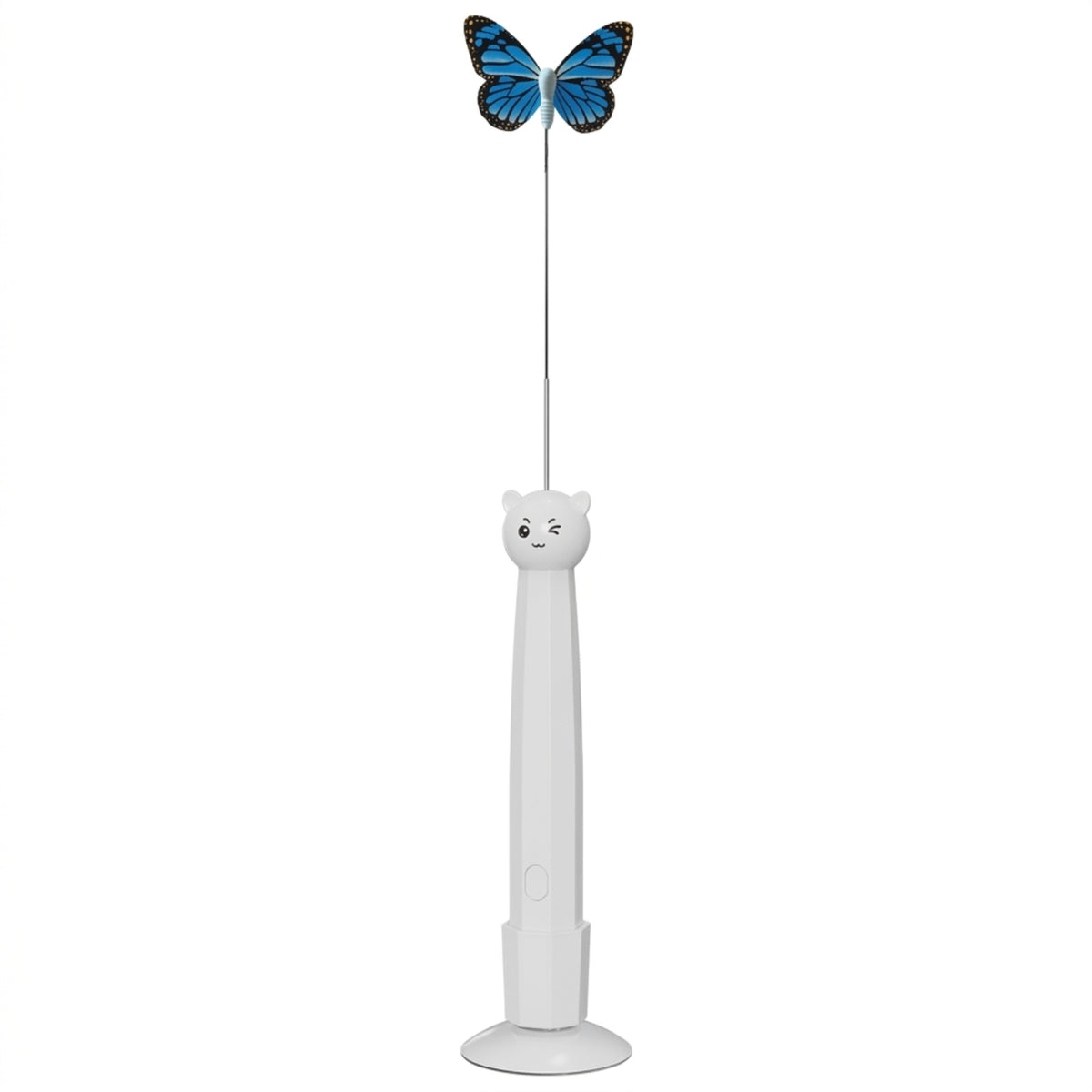 Electric Rotating Butterfly Cat Teaser with Suction Cup, Rechargeable, ABS