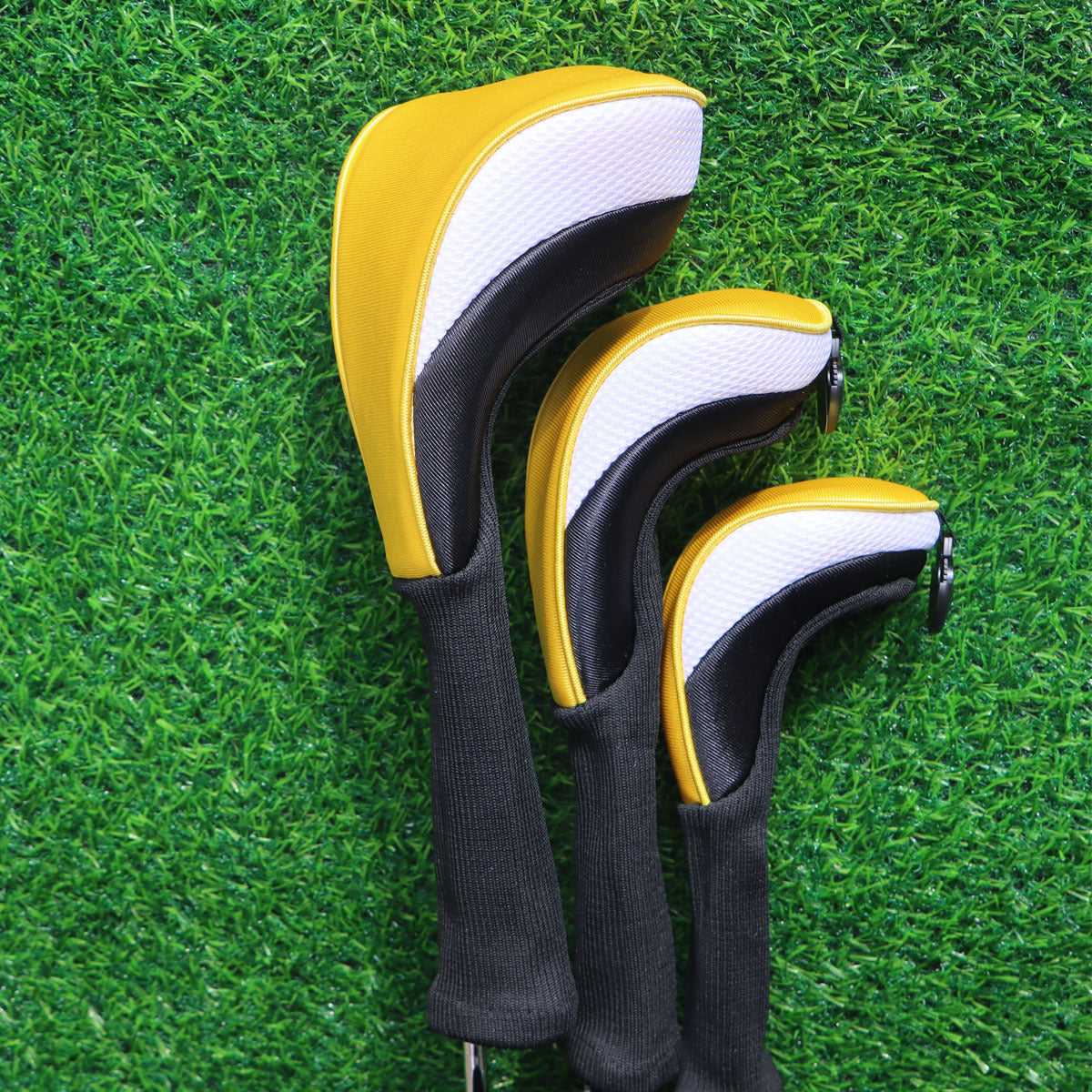 Golf Wood Headcover Set for 1, 3, 5 Woods