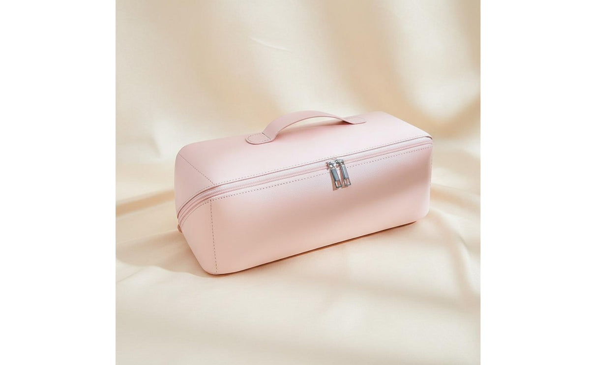 Hair Dryer Travel Bag Luxurious Lining Hair Dryer Storage Bag Large Capacity Waving Iron Travel Case for Jet-Setters
