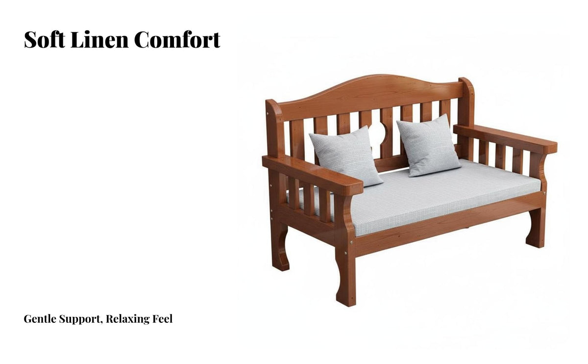 Chinese design Carved Wood Frame Couch Set Space-Saving Household Furniture Intricate Carving Lounge Suite Removable pads for Apartment Dwellers, Families, Homeowners, Living Room, Small Spaces, Reception Area, awayice