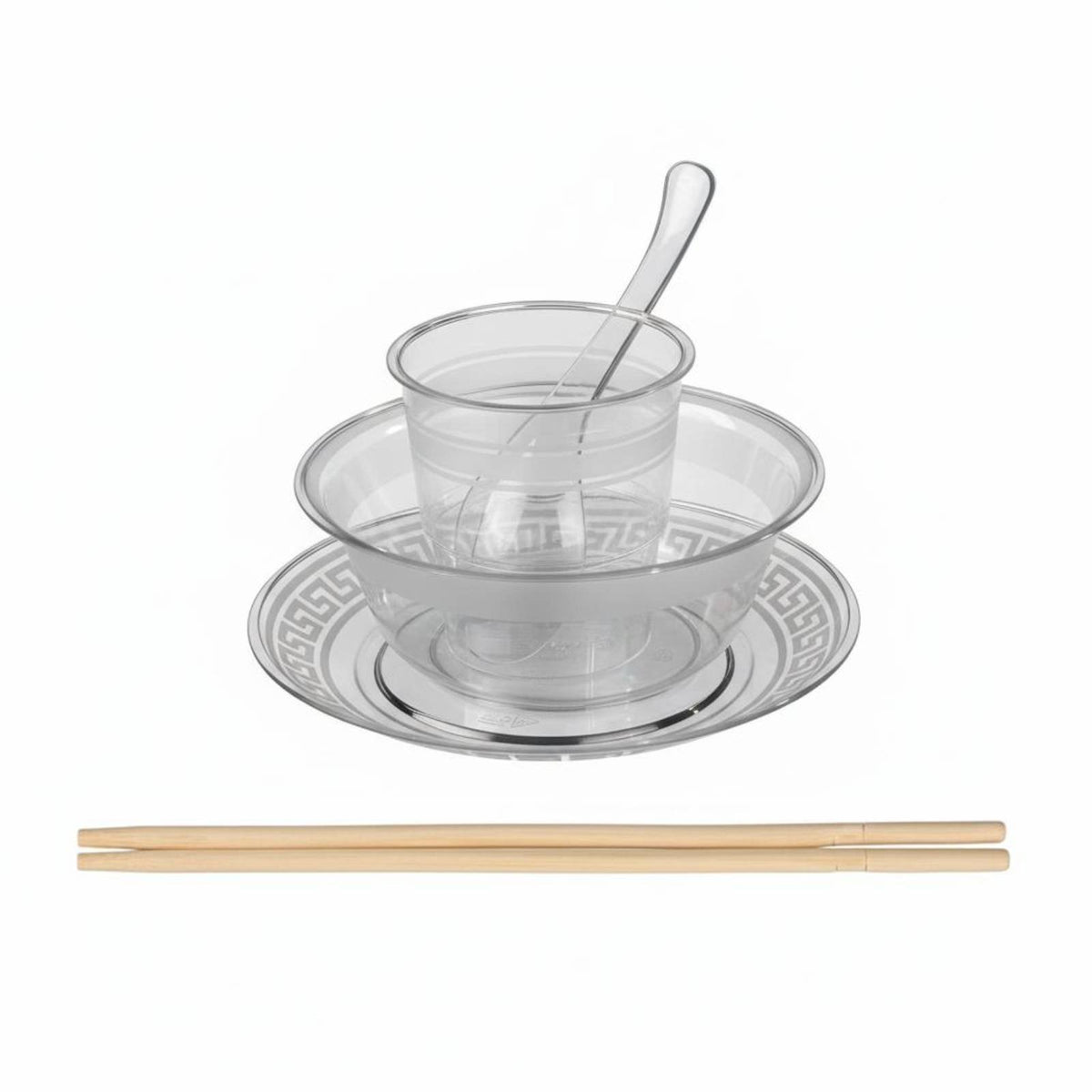 Tableware Set, Thickened Hard Crystal Glass, For Home, Wedding, Commercial Use