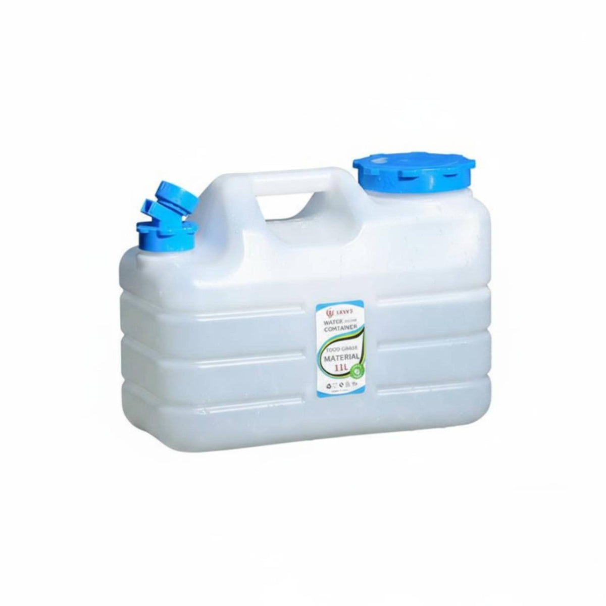 Food Grade PE Water Container Leak Resistant Water Jug with Faucet Easy to Clean for Car Travel