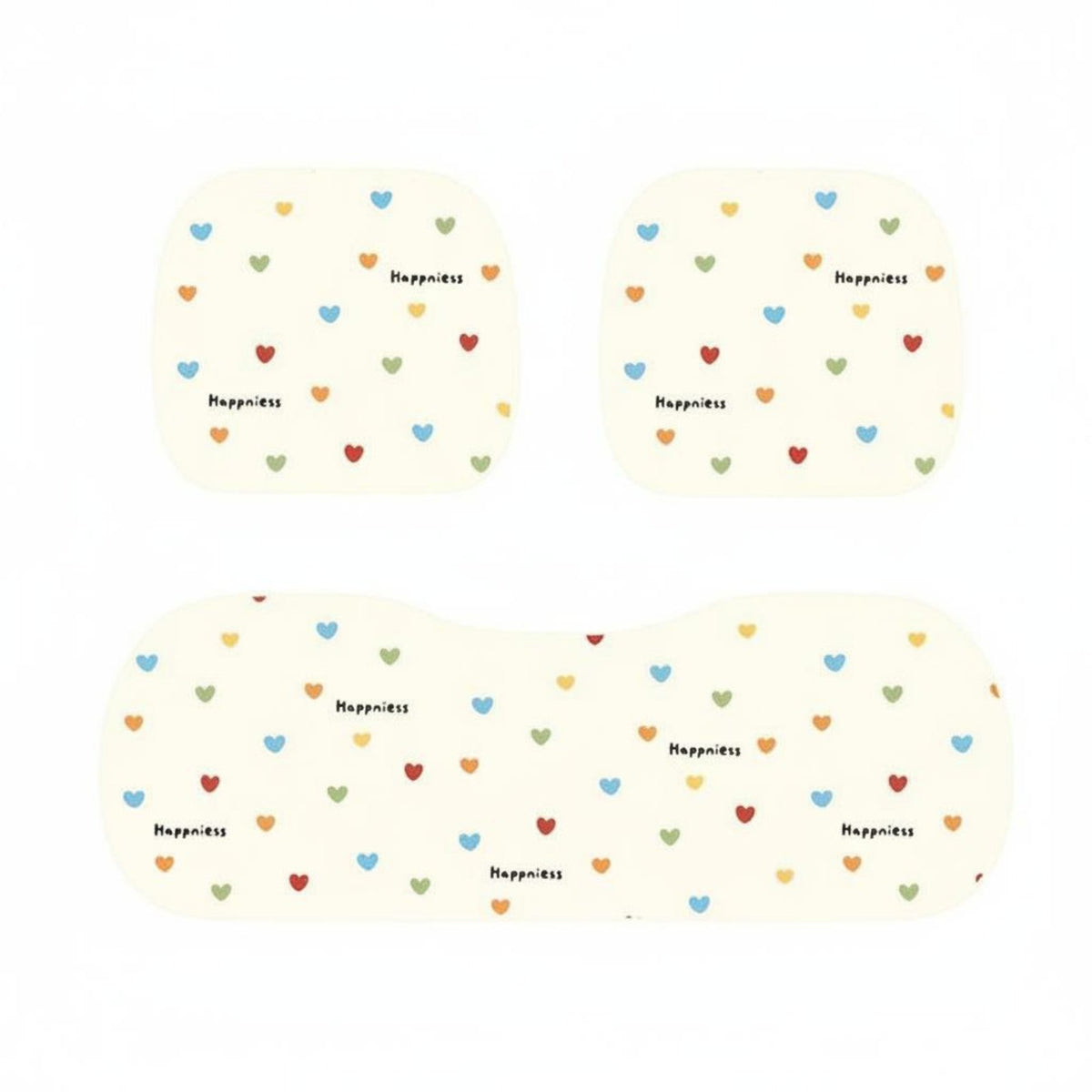 Cute Puppy Design Cartoon Dog Car Seat Cover Set Universal Fit Vehicle Upholstery Guard year-round Automotive Interior Accessory Breathable for motorists, Families, Pet Owners, rstand outine Commuting, trip Trips