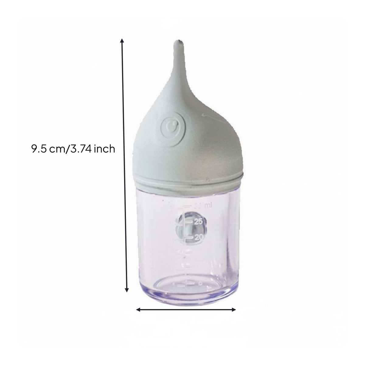 Pet Feeding Bottle Compact Kitten Feeder Bottle Rounded Design