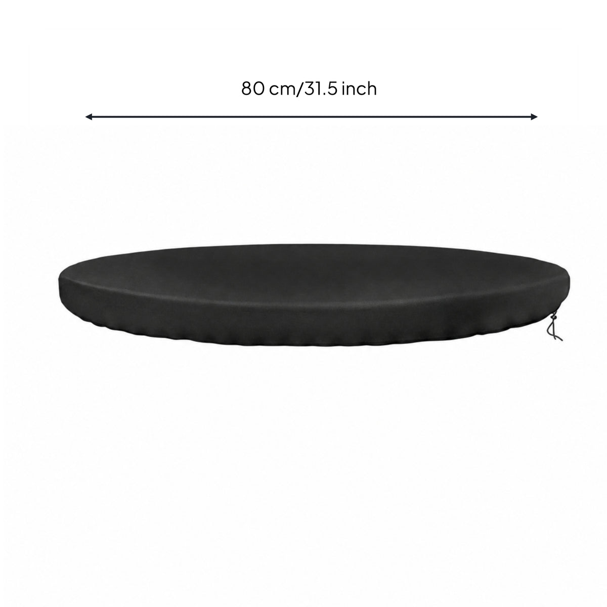 Circular Fire Bowl Cover Weatherproof Fire Bowl Cover for Garden